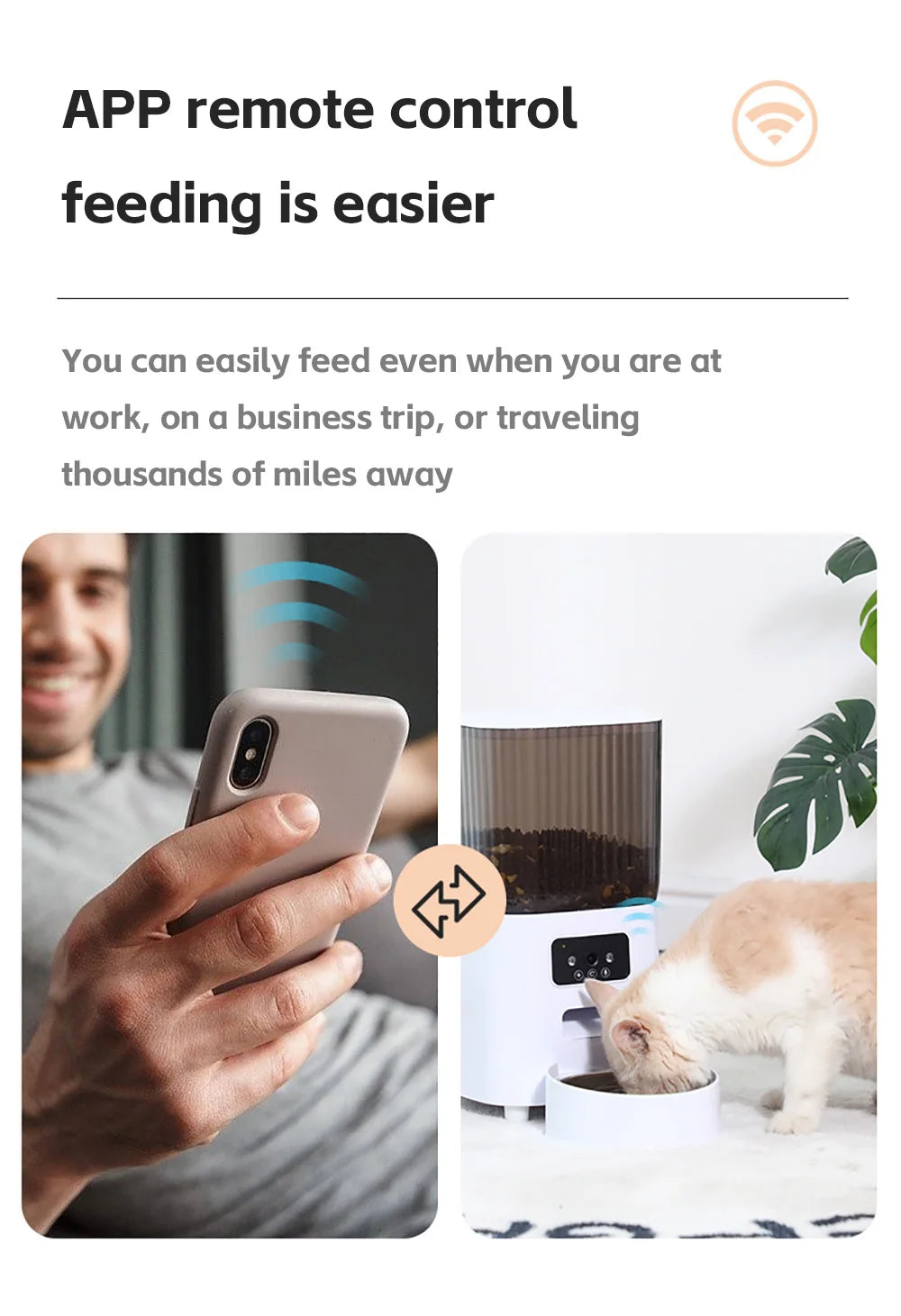 Mimi Katie Automatic Cat & Dog Feeder