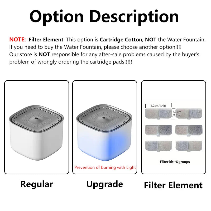 Smart Pet Water Fountain_ Clean, Fresh& Flowing Water for Happy Cats& Dogs